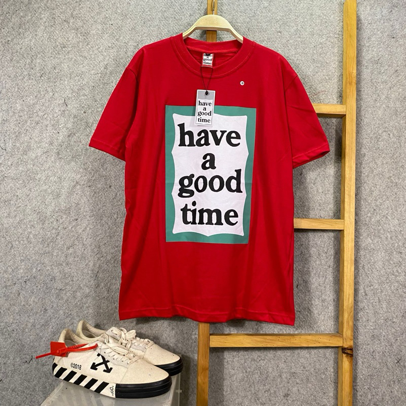 Jual Kaos Have A Good Time HAGT HGT Premium Fulltag | Shopee Indonesia