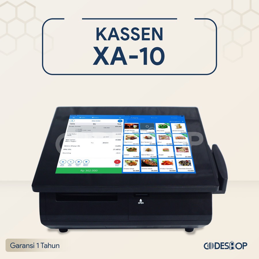 Jual Mesin Kasir Android Pos Kasir Cafe Posndroid Xa All In One Shopee Indonesia