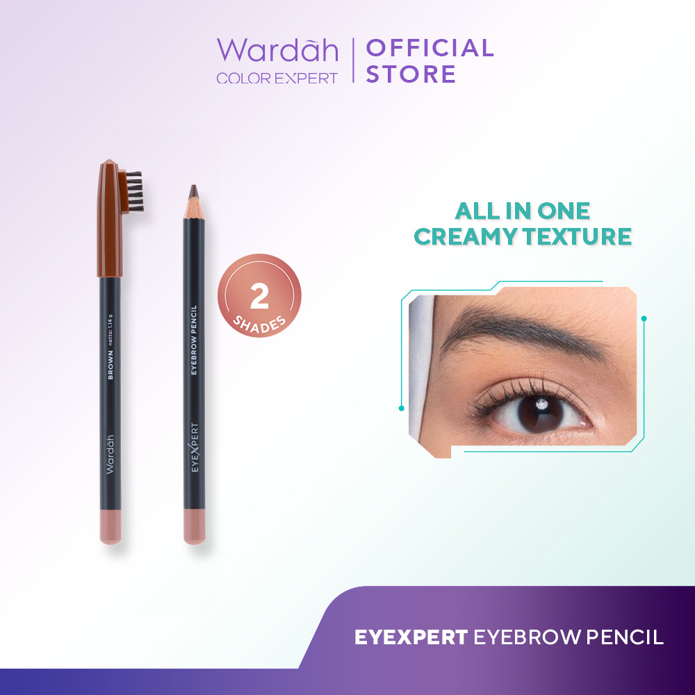 WARDAH EyeXpert Eyebrow Pencil 1.14 g - Makeup