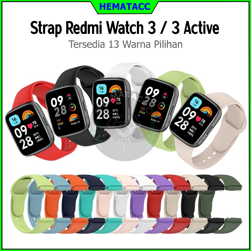 Jual Strap Redmi Watch Redmi Watch Active Polos Tali Jam