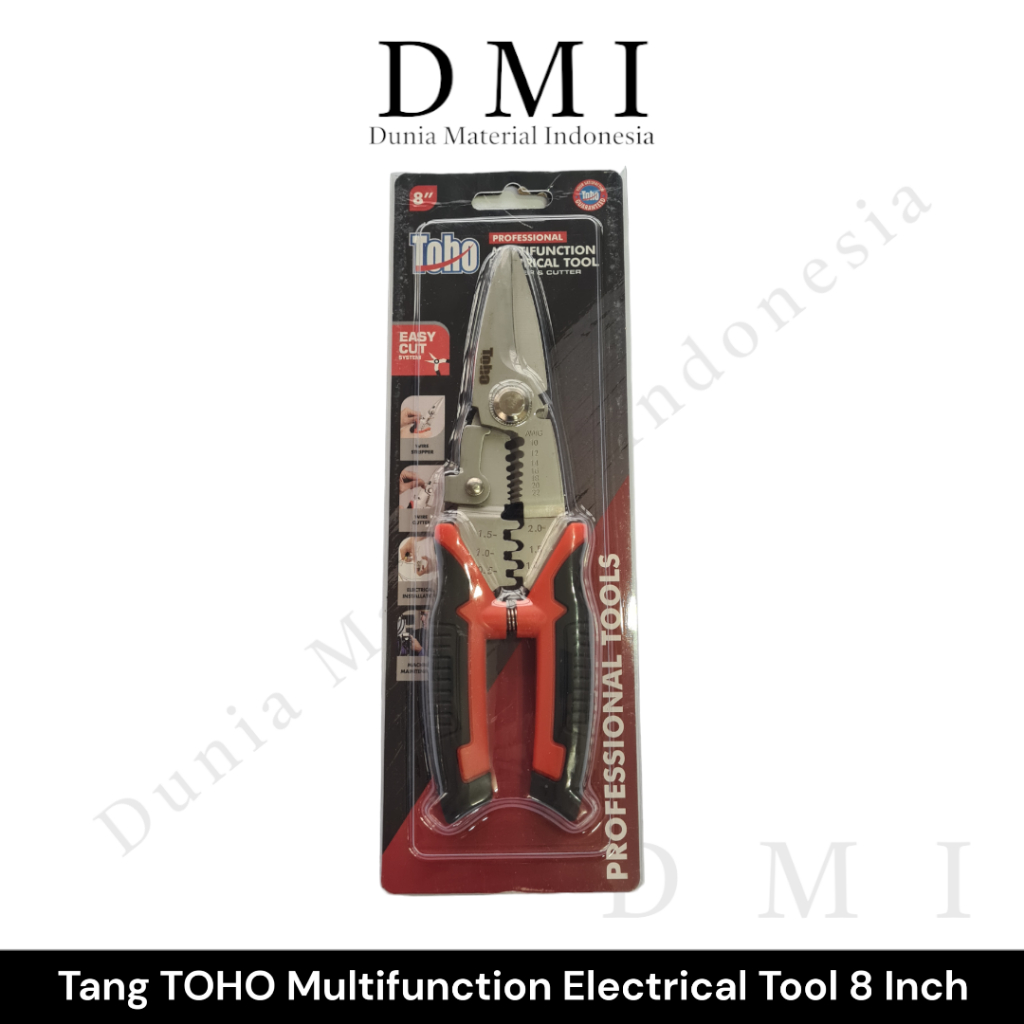 Jual Tang TOHO Multifunction Electrical Tool 8 Inch | Tang Kupas Kabel ...