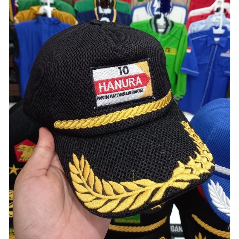 Jual TOPI JARING PARTAI HANURA TOPI HANURA TOPI GROSIR | Shopee Indonesia