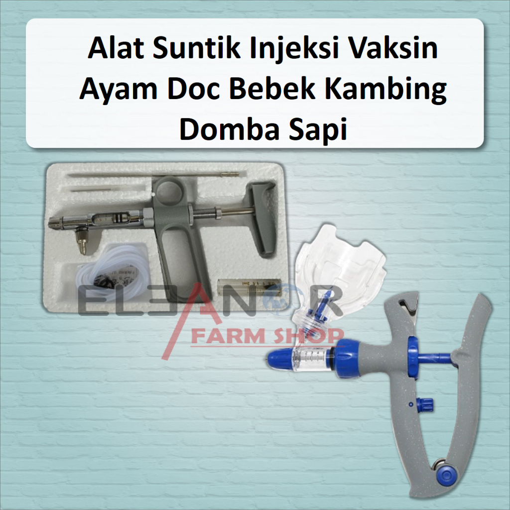 Jual Alat Suntik Injeksi Vaksin Ayam Doc Bebek Kambing Domba Sapi