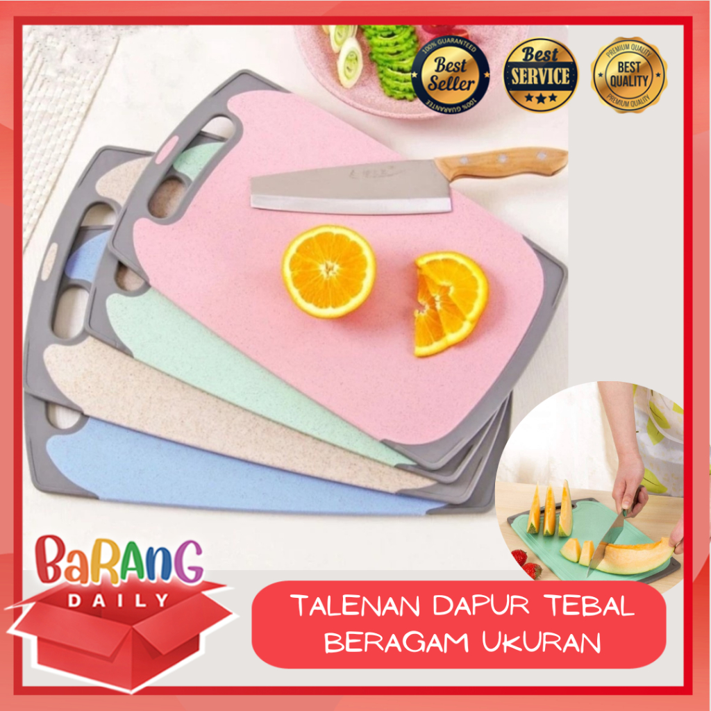 Jual TALENAN TEBAL POTONG DAGING BUAH SAYUR PREMIUM JERAMI GANDUM FOOD ...