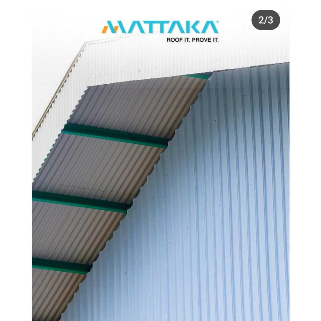 Jual MATTAKA Atap Upvc Double Layer 760 mm | Shopee Indonesia