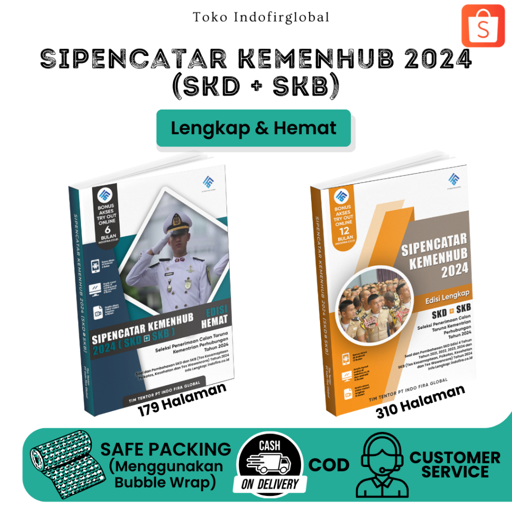 Jual TERLENGKAP Buku SIPENCATAR KEMENHUB 2024 [SKD + SKB] (Edisi ...