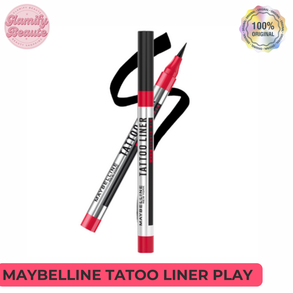 Jual Maybelline Tattoo Liner 48h Liquid Pen Play Edition Shopee Indonesia 2940