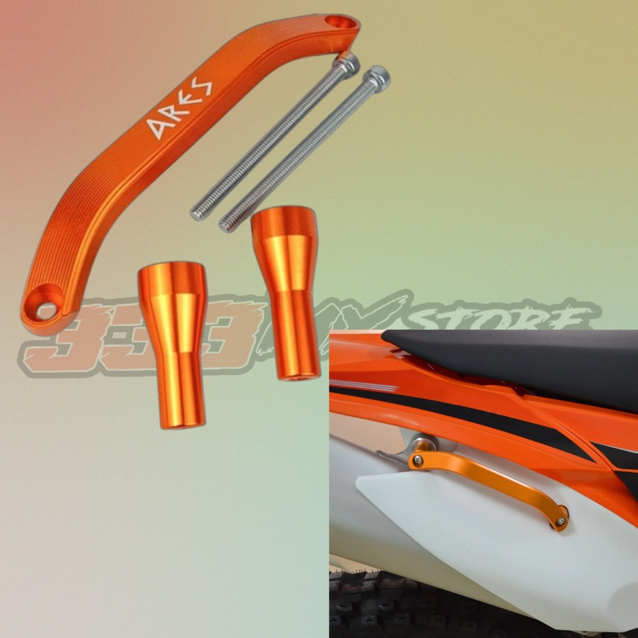 Jual ARES Rear Grab Handle KTM Husqvarna EXC/EXCF 20202023 Orange
