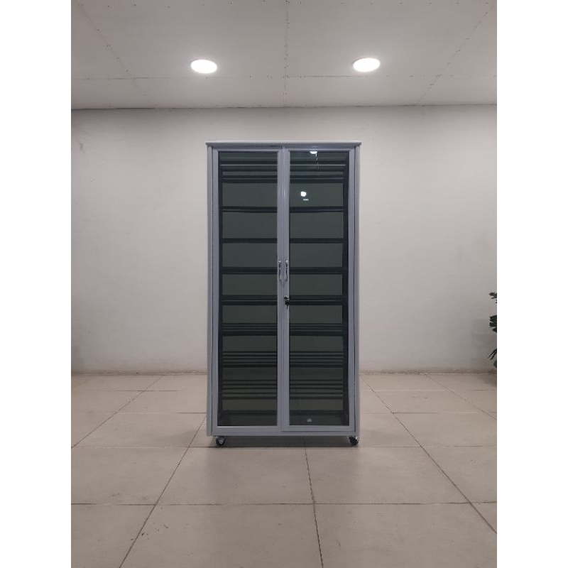 Jual Lemari Rak Sepatu 9 Susun 80 38 158 Cm Aluminium Putih Dan