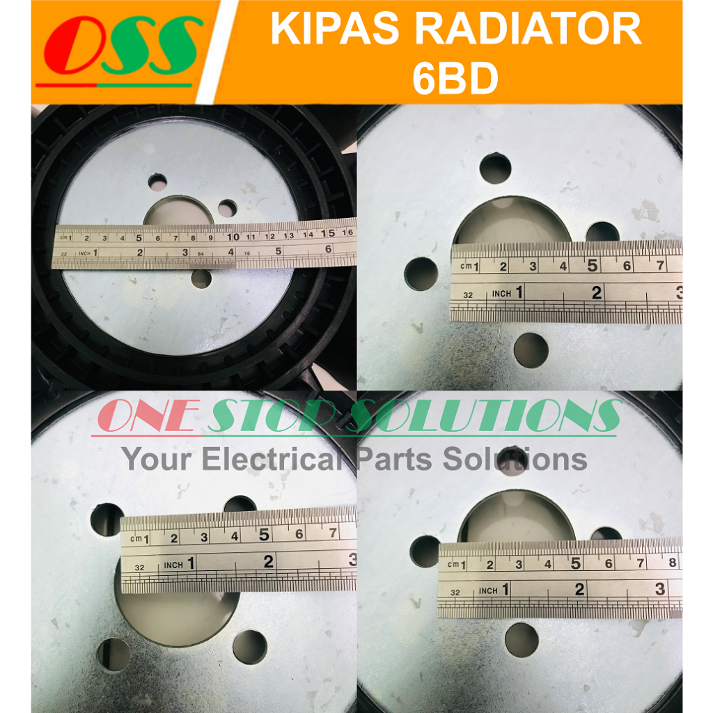 Jual KIPAS RADIATOR GENSET MITSUBISHI 6D14 6D15 6D16 6D22 6D40 6BD-ZL ...
