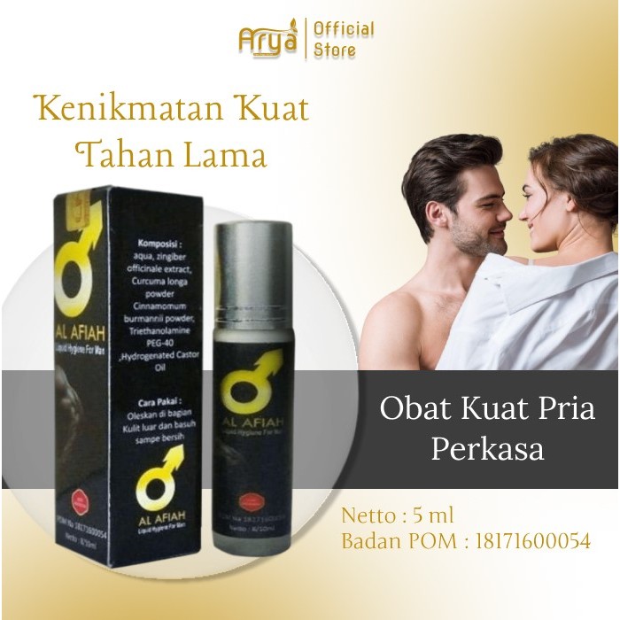 Jual Al Afiah Black Stone Obat Oles Kuat Pria Tahan Lama Mengatasi Edi