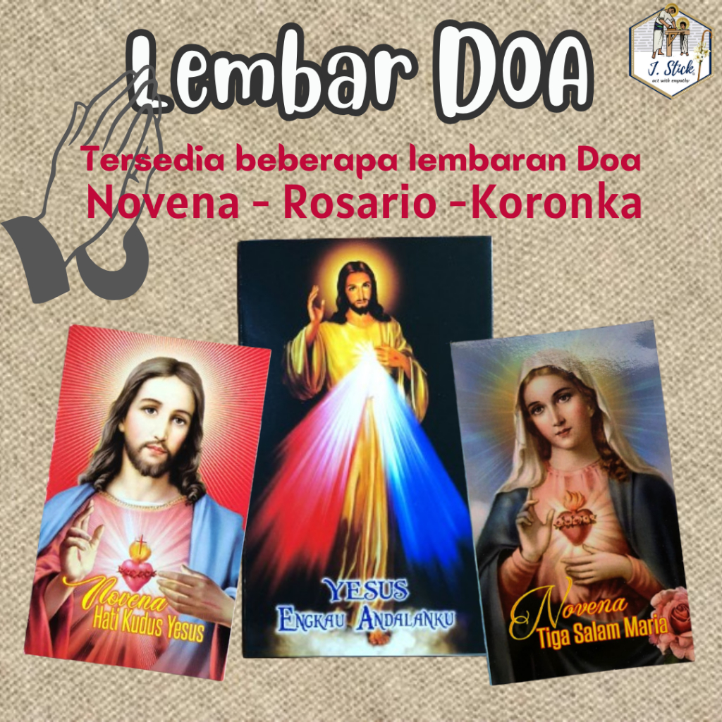 Jual LEMBAR / PANDUAN DOA KATOLIK, Rosario ; Novena | Shopee Indonesia