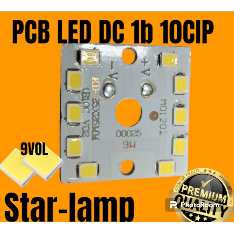 Jual PCB LED DC 9W 1B 10CIP 25X25 | Shopee Indonesia