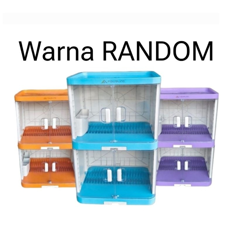 Jual Rak Piring Plastik Premium Nandos Milano Mini Dish Rack 4102/4101 ...