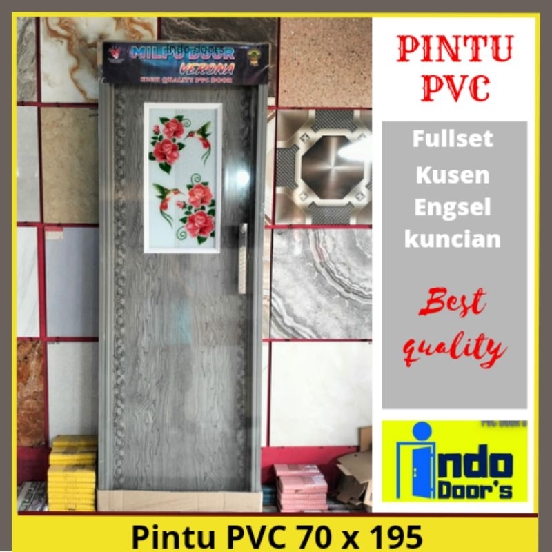 Jual Pintu Kamar Mandi PVC Minimalis Dengan Harga Ekonomis | Shopee ...