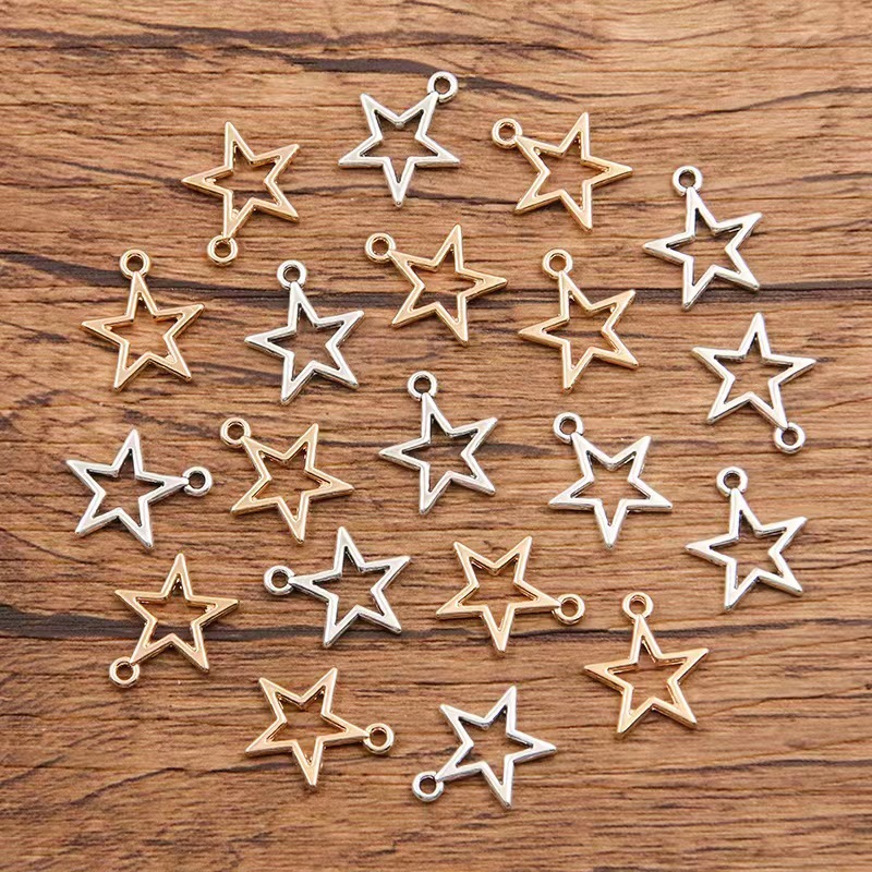 Jual [COD Ready Stock] 10PCS Charm Aksesoris Besi - Seri Bintang Star ...