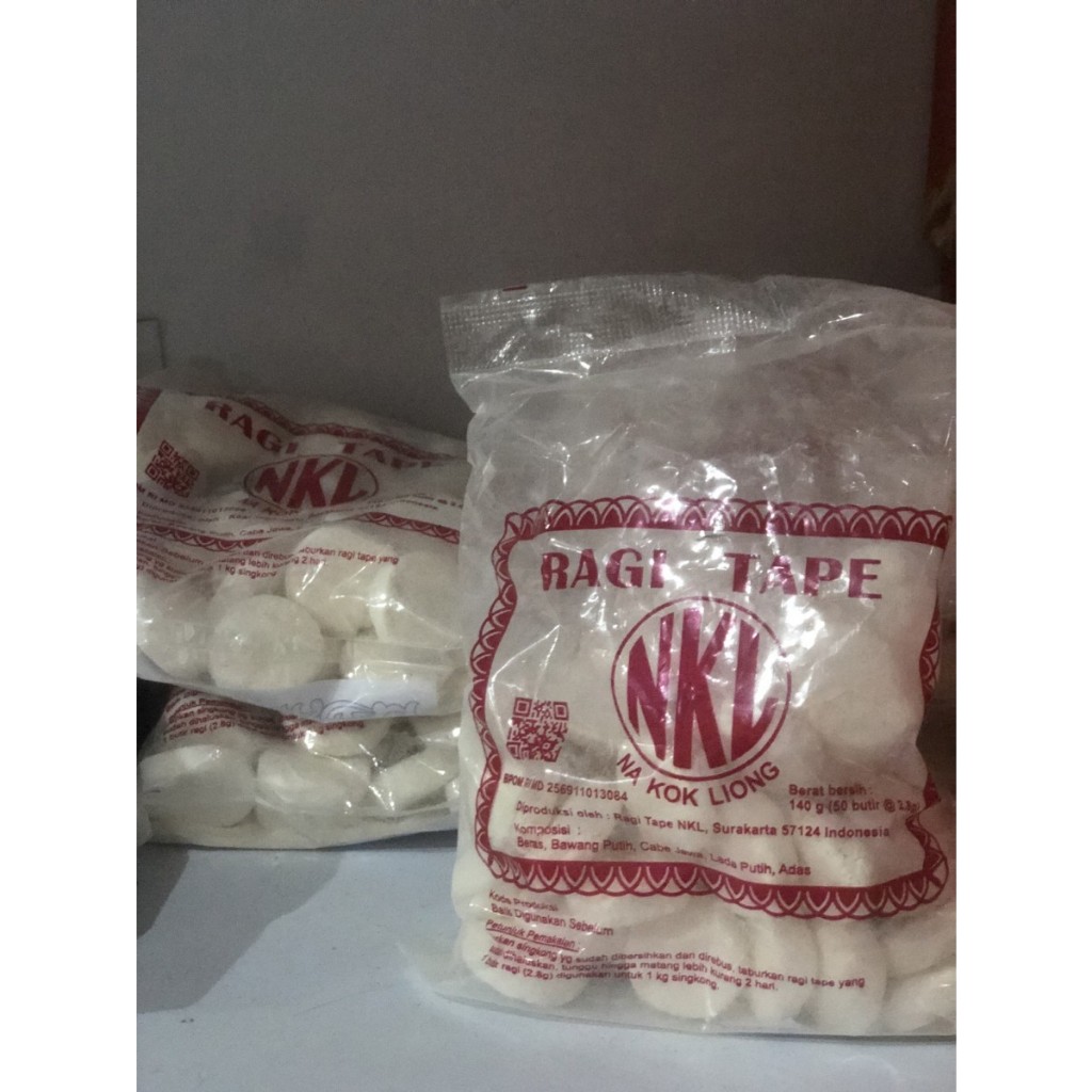 Jual Ragi Tape / Ketan / Singkong 140 Gram ( 50 Butir ) Shopee Indonesia