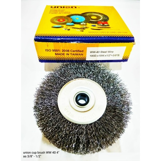 Jual SIKAT KAWAT WIRE BRUSH MATA GERINDA UNION WW 40 | Shopee Indonesia