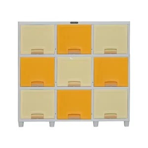 Jual Lemari Rak Plastik Flip Locker Box Napolly 3 Susun 2 Susun Kabinet ...