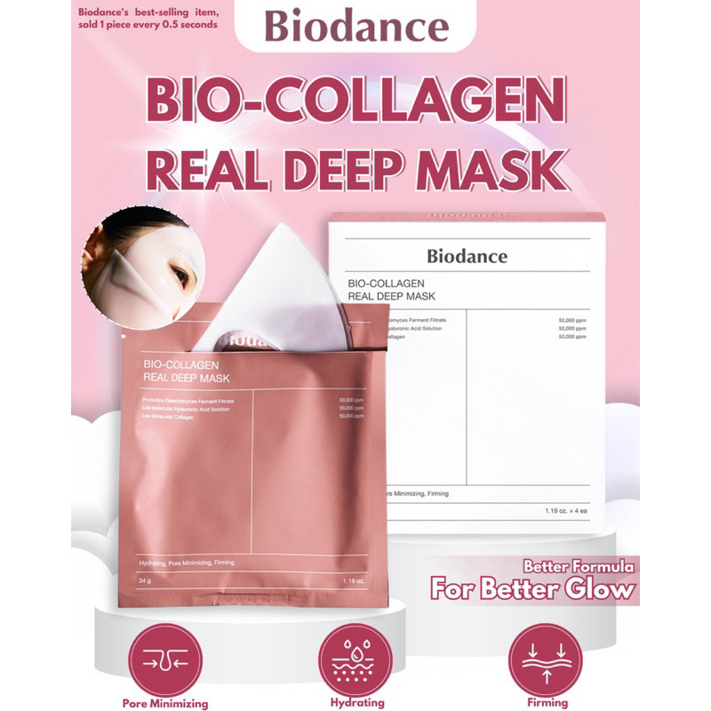 Jual Biodance Collagen Real Deep Mask Shopee Indonesia