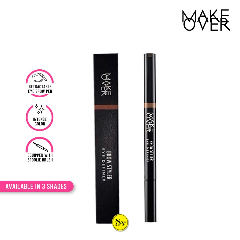 Jual Make Over Brow Styler Eye Definer - Makeup Pensil Alis Putar ...