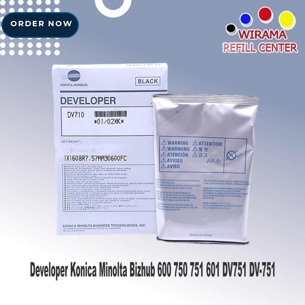 Jual Developer Konica Minolta Bizhub 600 750 751 601 DV751 DV710 ...