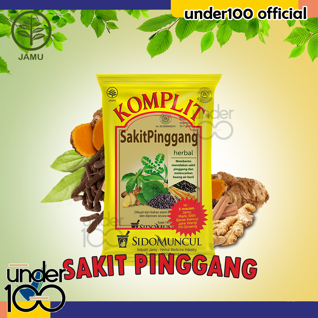 Jual Under100 Sido Muncul Jamu Komplit Pegal Linu Sehat Wanita