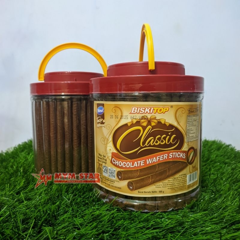 Jual Biskitop Classic Chocolate Wafer Sticks Toples G Shopee Indonesia