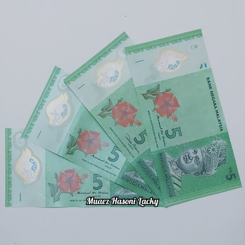 Jual Koleksi Malaysia Ringgit Pecahan 5 Ringgit Polymer | Shopee Indonesia
