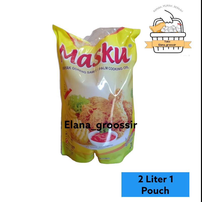 Jual Minyak Goreng MasKu 2 L | Shopee Indonesia