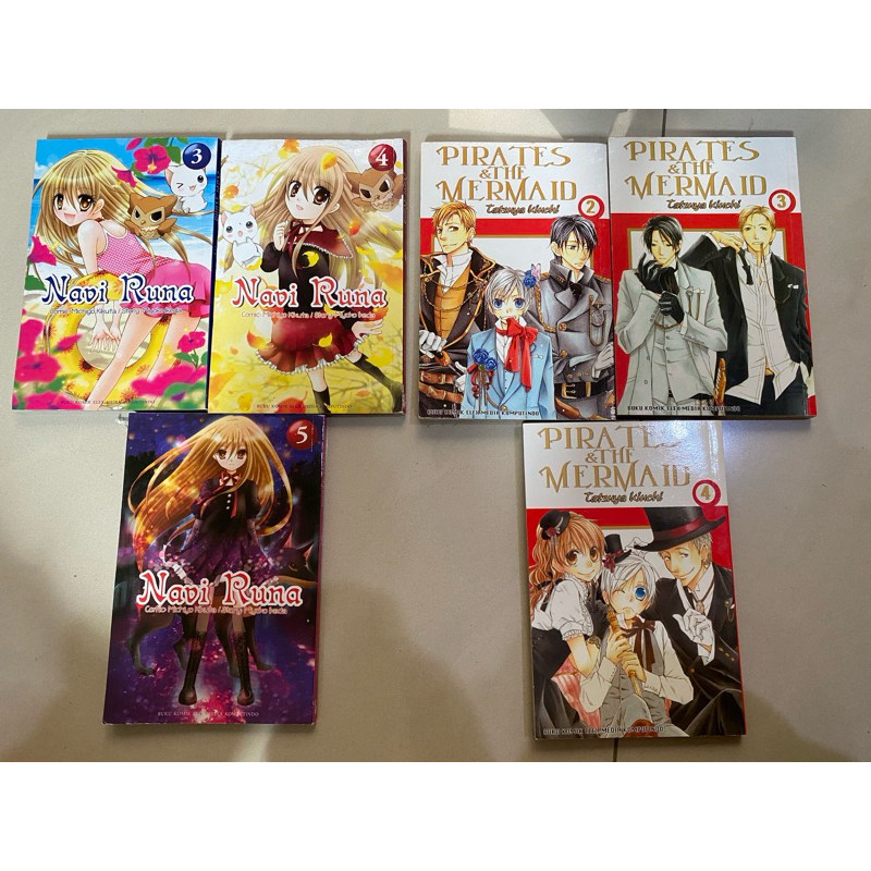 Jual navi runa 1 2 3 4 5 pirates & the mermaid serial komik jepang ...
