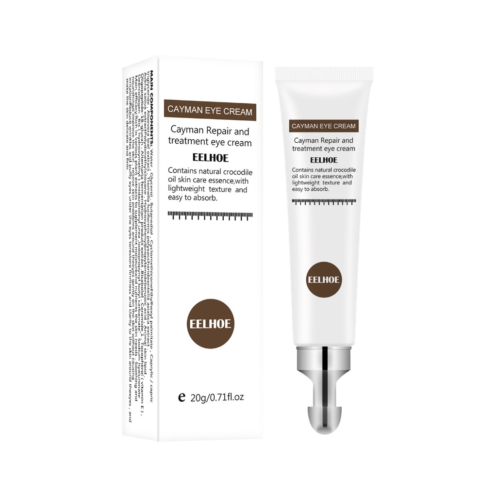 Jual EELHOE Cayman Eye Cream Serum Kantong Mata Jojoba Oil Essence Krim Mata Anti Kerut