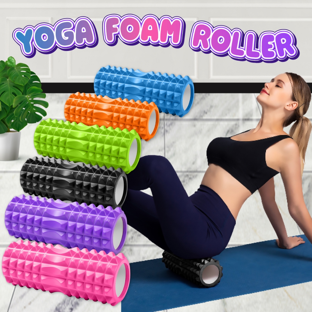 BG SPORT Foam Foam Roller Yoga Alat Senam Gym Olahraga Pria Wanita