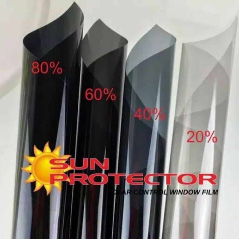 Jual Stiker kaca film riben 80% 60% 40% 20%Stiker kaca film mobil rumah ...