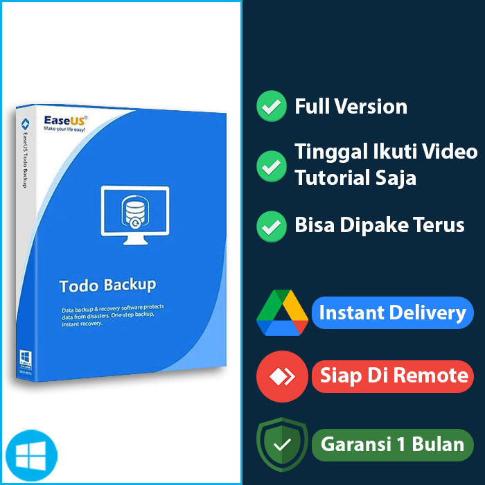 Jual Aplikasi Software | EaseUS Todo Backup | Shopee Indonesia