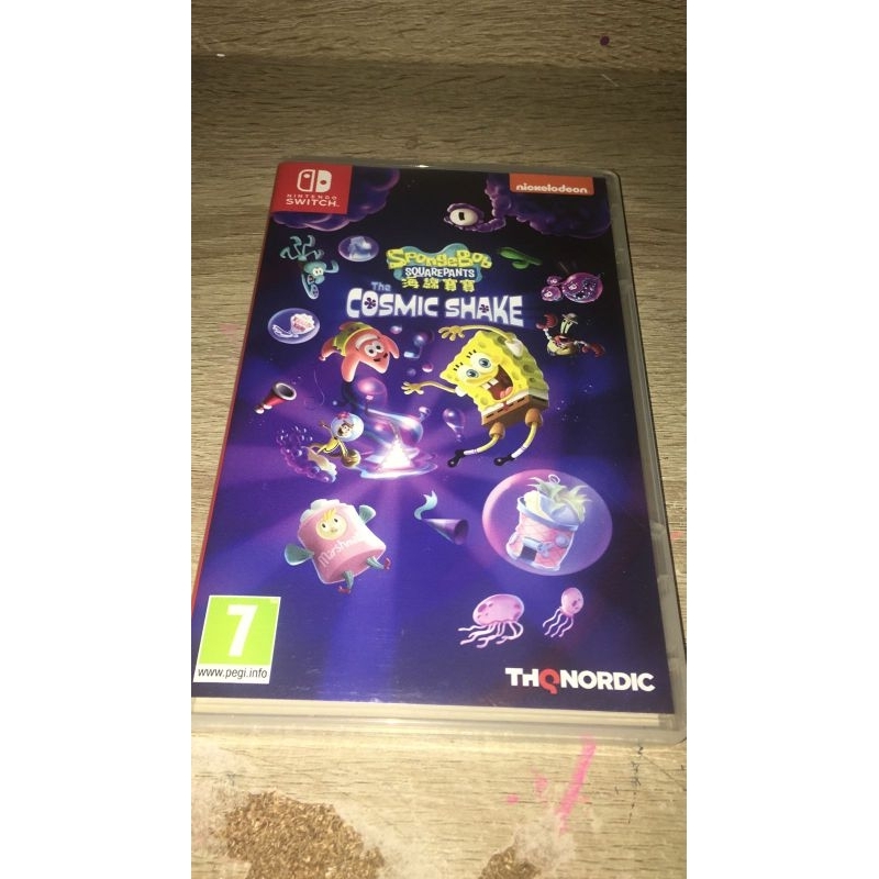 Jual nintendo switch kaset spongebob preloved koleksi pribadi | Shopee ...