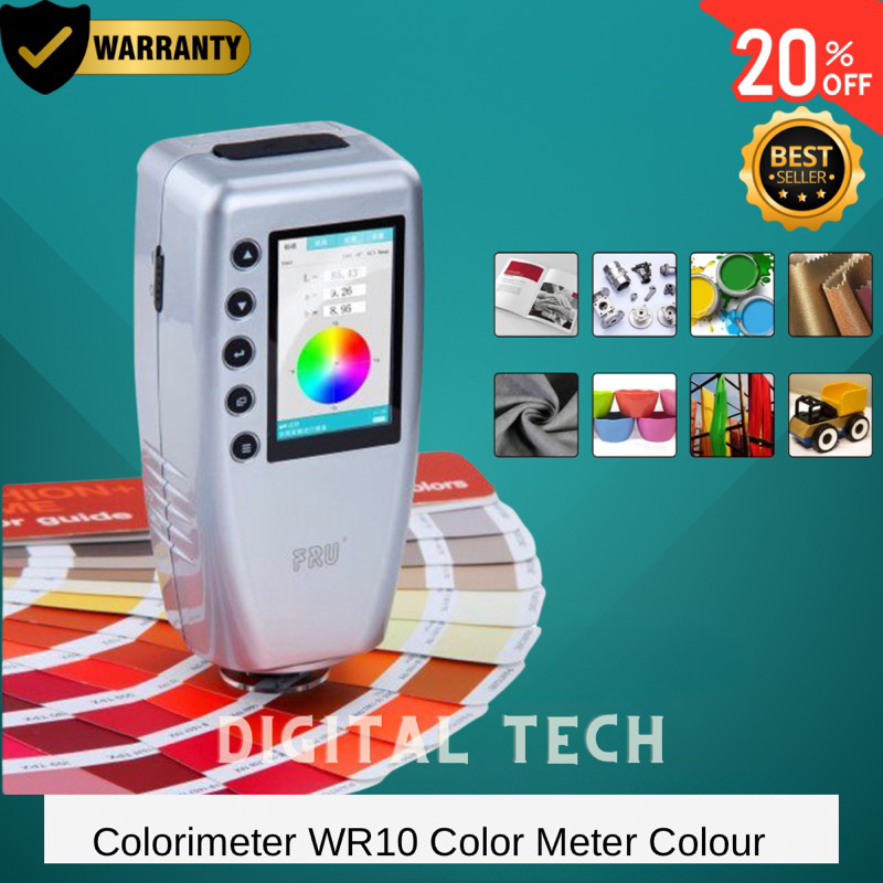 Jual Colorimeter WR10 Color Meter Colour Reader WR10 Tester 8mm FRU