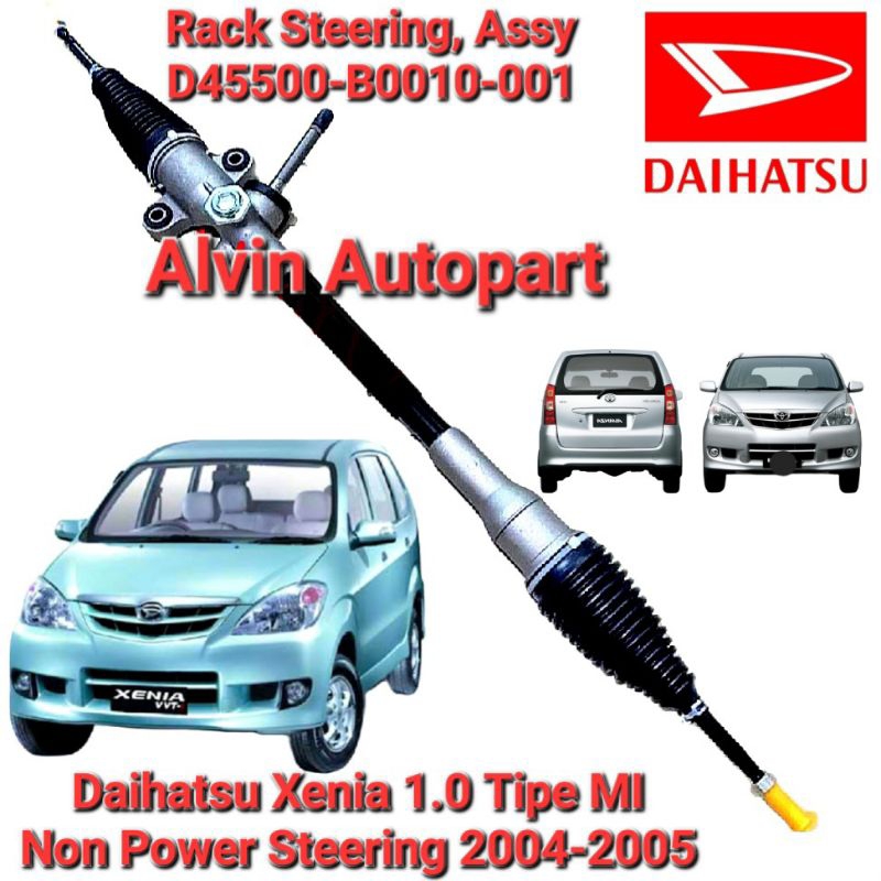 Jual RACK STEERING RACK STEER BAK STIR GEARBOX STIR XENIA TIPE MI 1.0