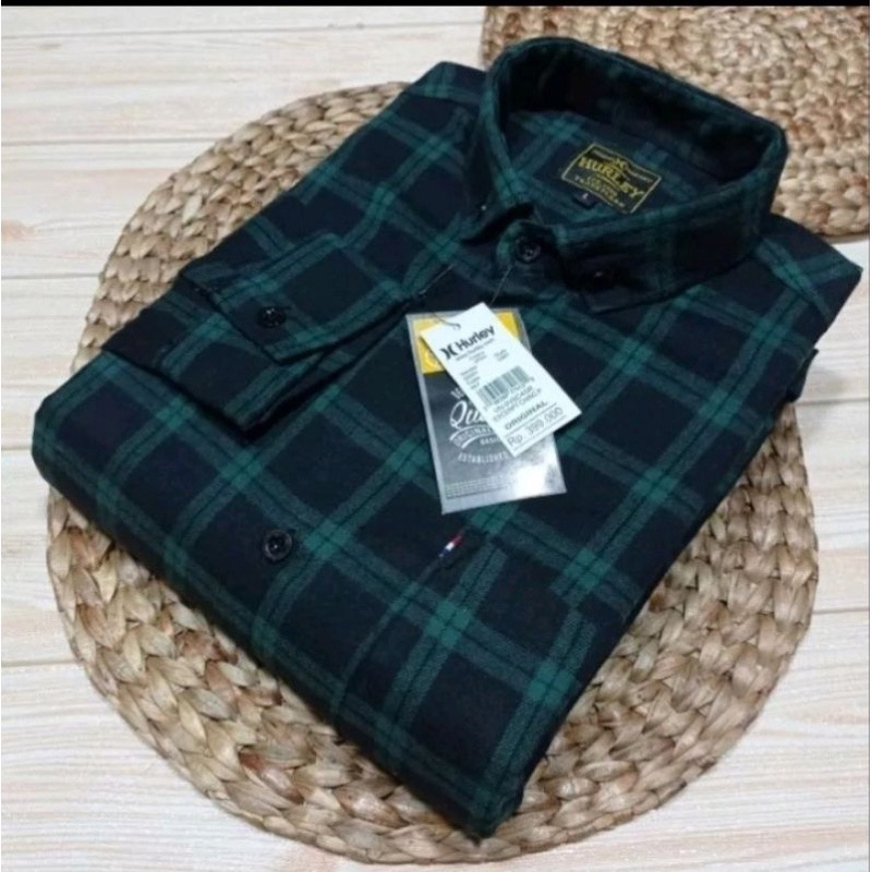 Jual kemeja flanel pria lengan panjang motif terbaru unisex | Shopee