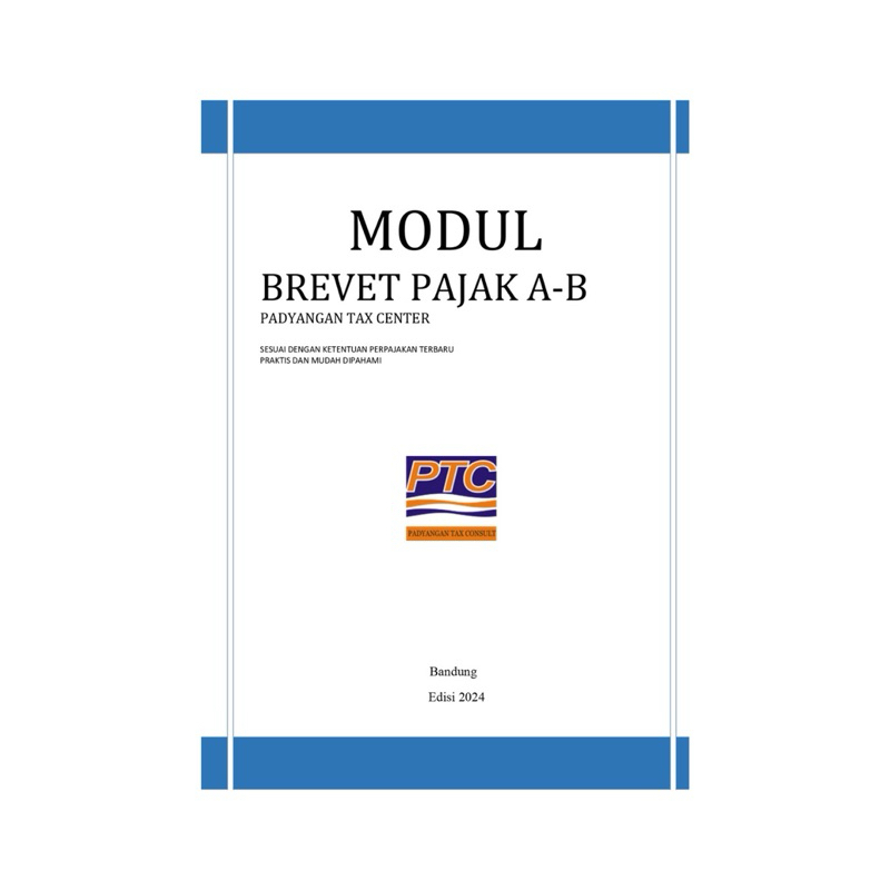 Jual MODUL BREVET PAJAK A-B Update Terbaru 2024 | Shopee Indonesia