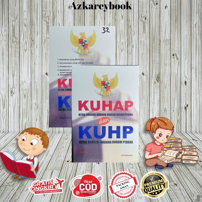 Jual KUHAP Kitab Undang-Undang Hukum Acara Pidana dan KUHP Kitab Undang ...