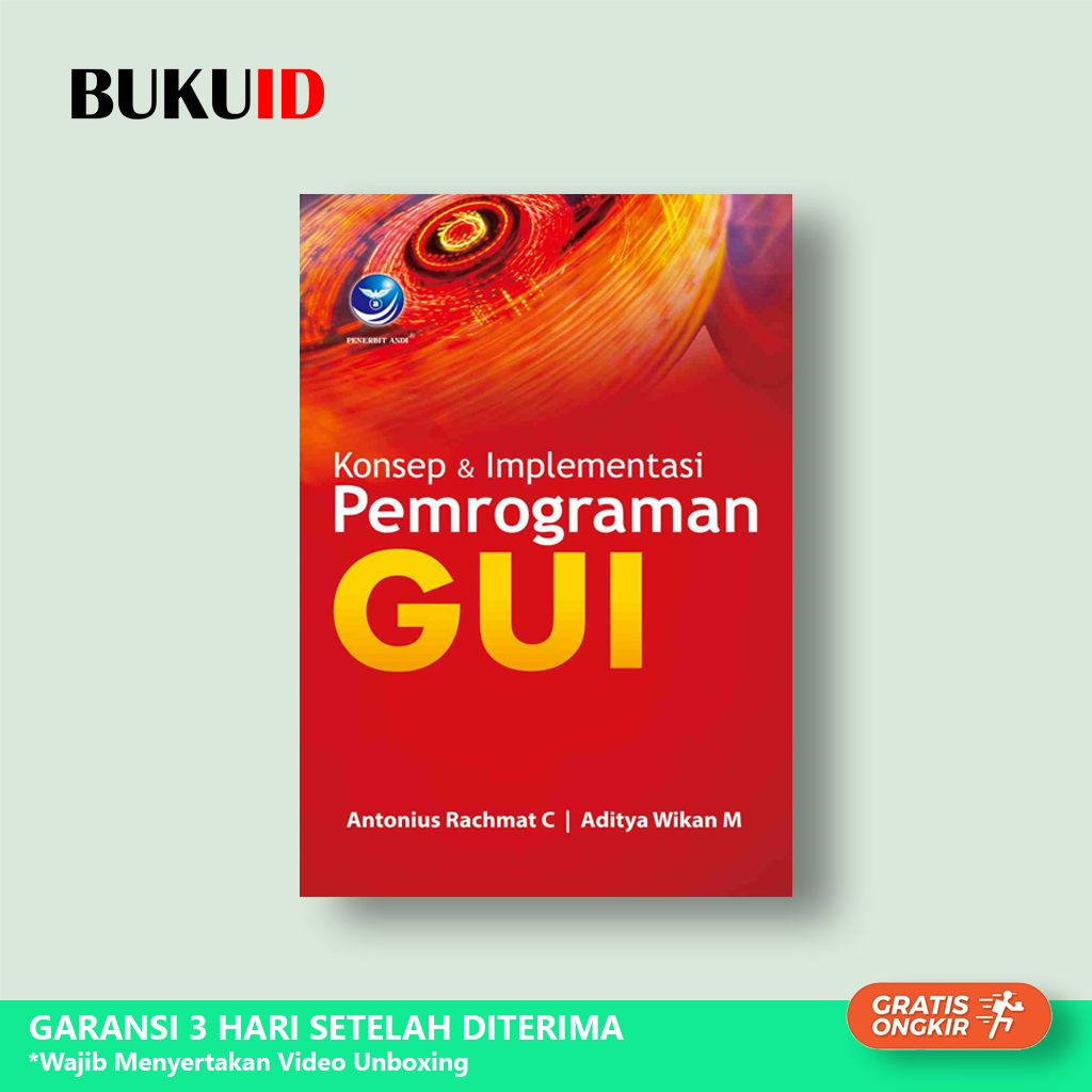 Jual Buku Konsep Dan Implementasi Pemrograman Gui Original Shopee Indonesia 1433