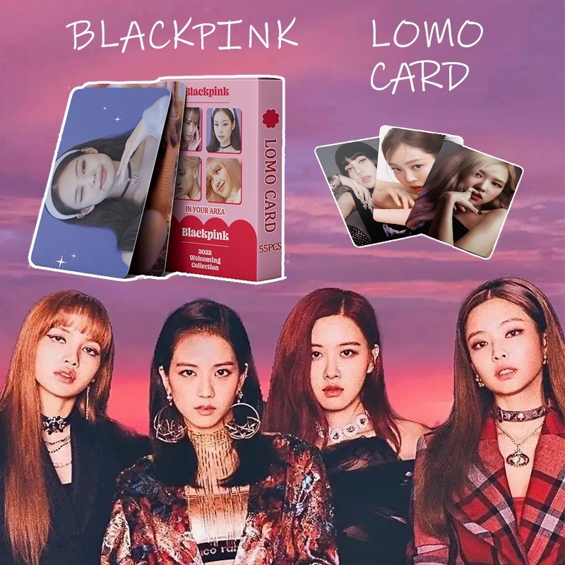 Jual 55PCS Lomo Card Kpop BPTG BLACKPINK Coachella LISA ROSE Jisoo ...