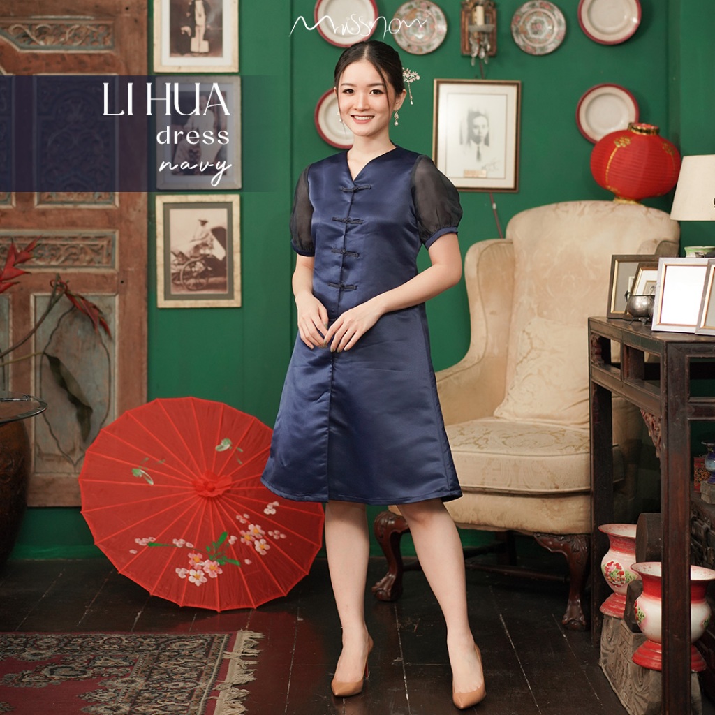 Jual Miss Nomi - Li Hua Dress / Dress Imlek / Imlek / Dress Pesta 