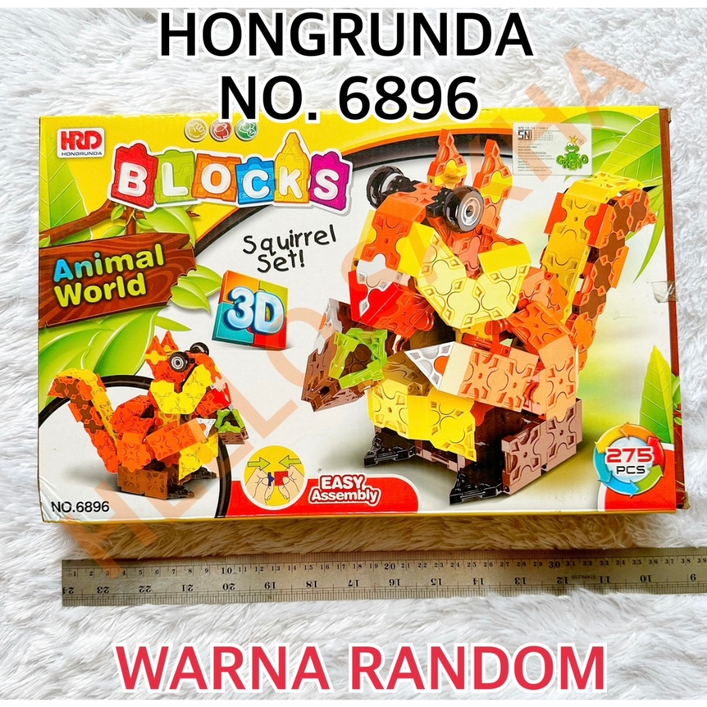 Jual MAINAN NO. 6895 6896 6897 HONGRUNDA HRD 3D 3 DIMENSI DIMENSION ...