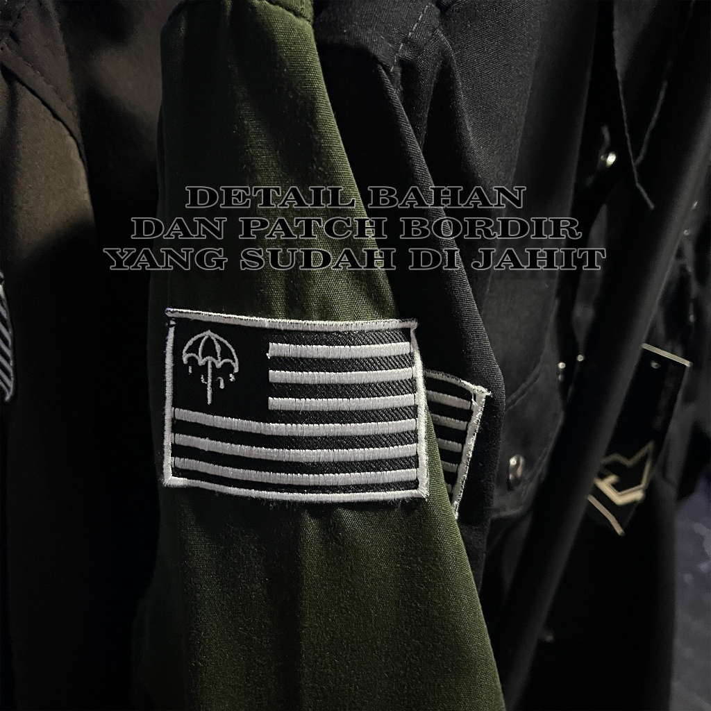 Jual DISKON PRODUK TERBATAS FIELD JAKET SEMI PARKA FULL PATCH ORIGINAL ...