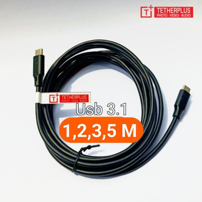 Jual TetherPlus Type C to Type C 5 Gbps for Tethering Camera DSLR and ...