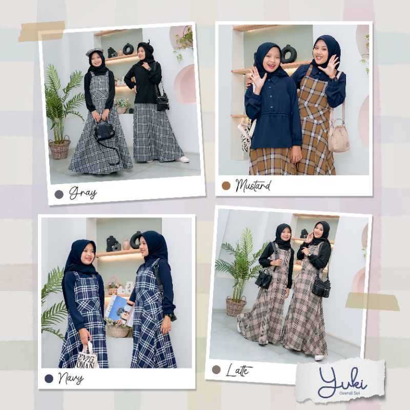 Jual Oribelle Indonesia | Overall Dress Yuki by Oribellekids Terbaru ...