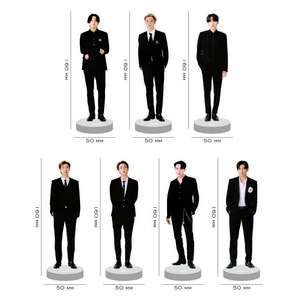 Jual Acrylic Stand Figure BTS New Years Eve Live Army Bangtan Boys ...