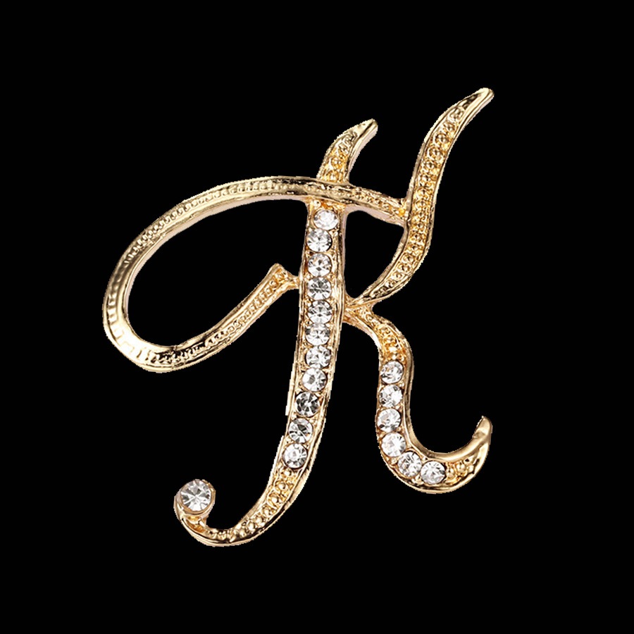 Jual Bros Huruf | Bros Abjad | Bros Alfabet | Bros Inisial Gold Emas ...